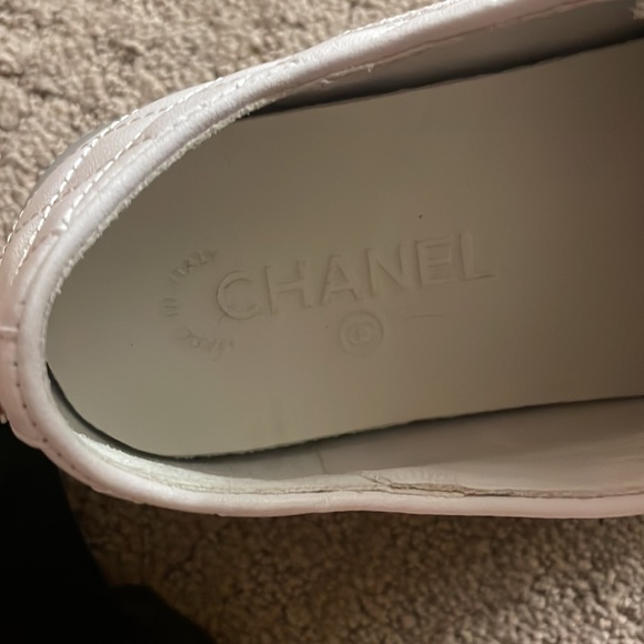 CHANEL Oxford Derby Cap Logo Lace up leather shoes - Picture 3 of 6